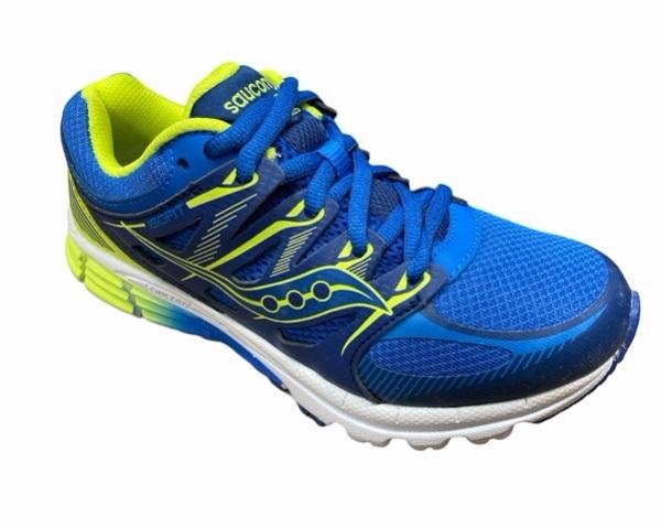 Saucony Zealot SY54395 Scarpe Running Junior Ragazzo Blu Citron