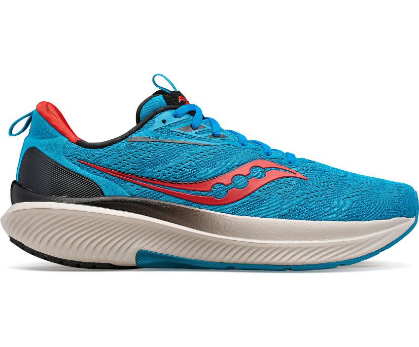 Saucony Echelon 9 195018401939 Scarpe Running Ammortizzazione Massima Uomo Ocean Redrock Blue
