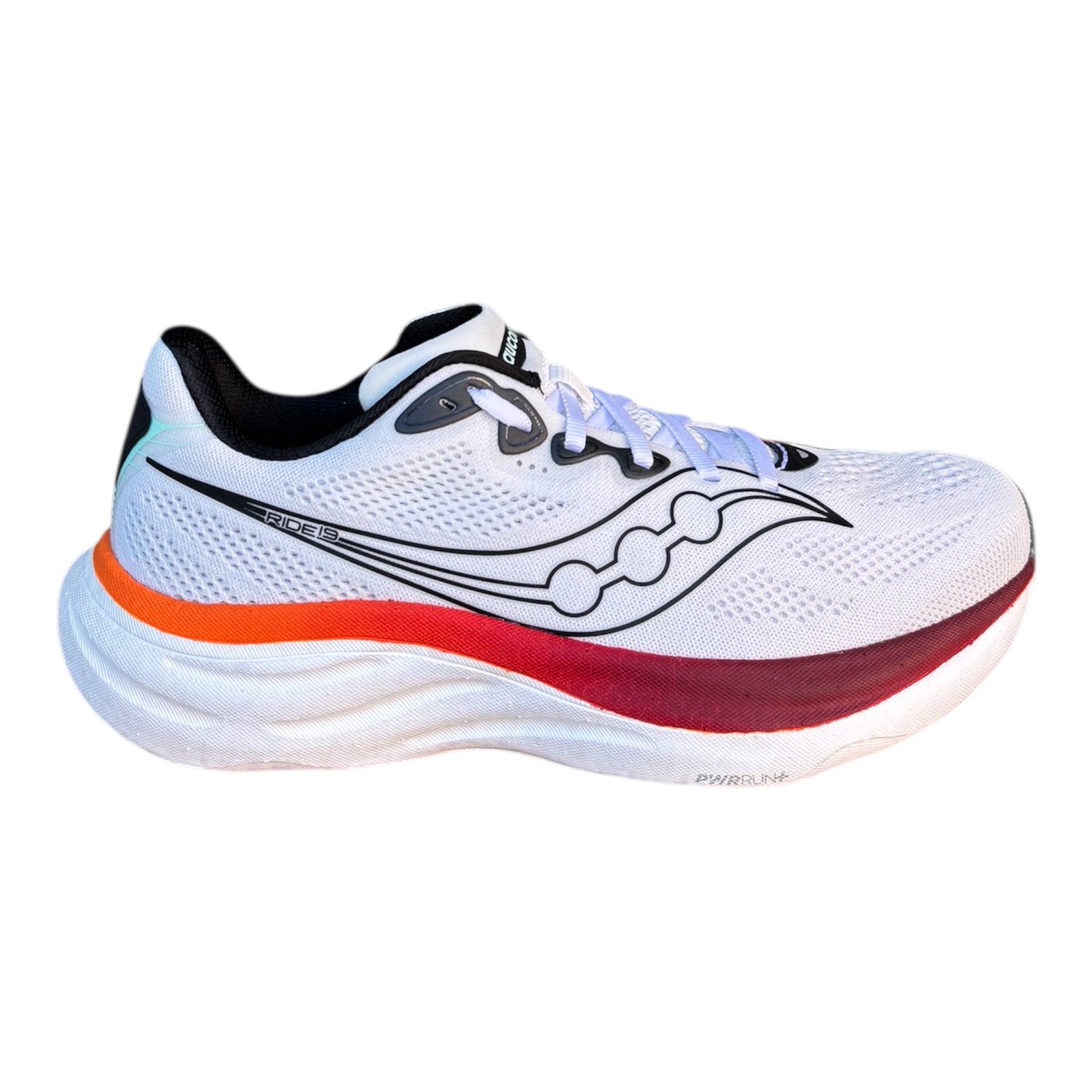 Saucony Ride 19 S21055-172 Bianco-Cremisi