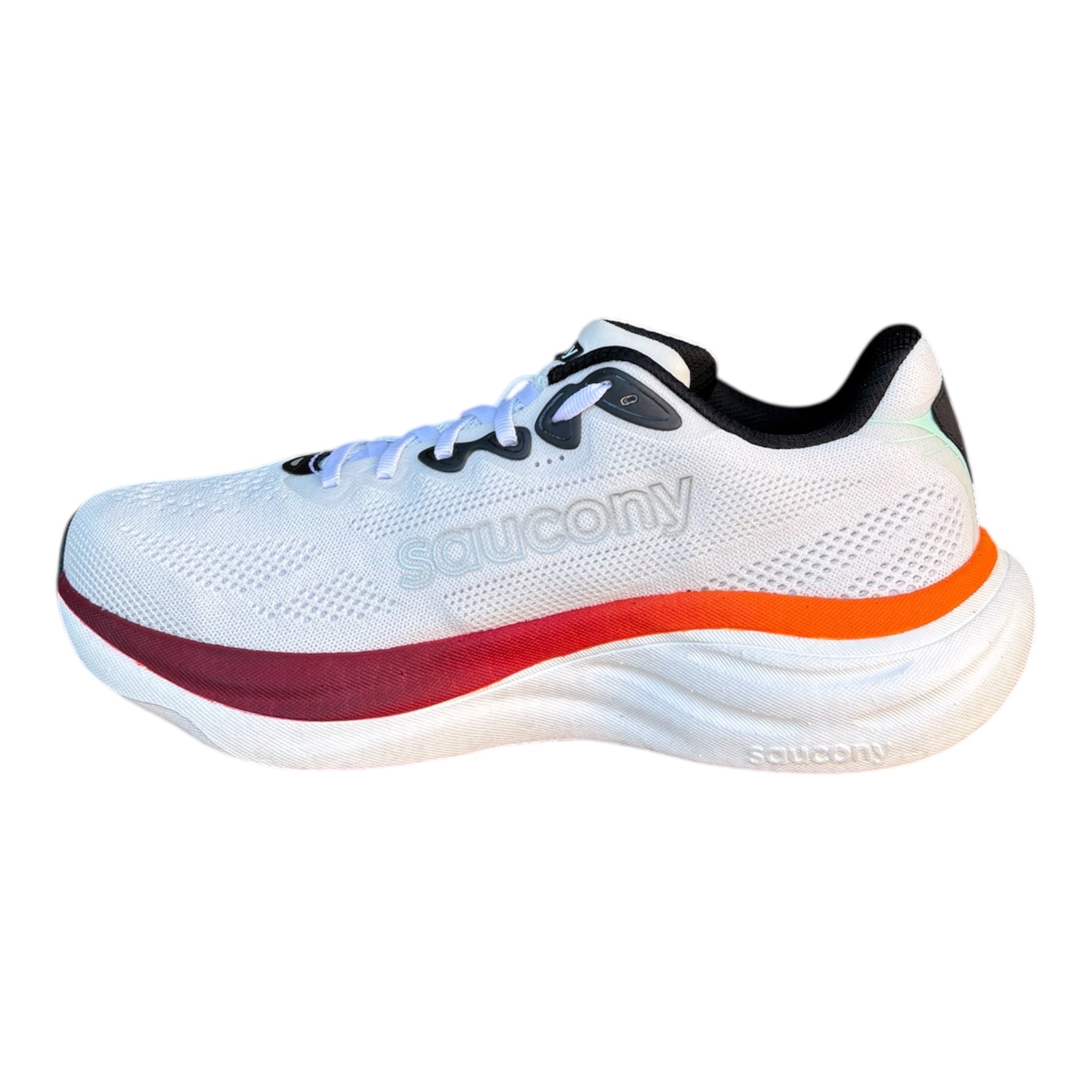 Saucony Ride 19 S21055-172 Bianco-Cremisi