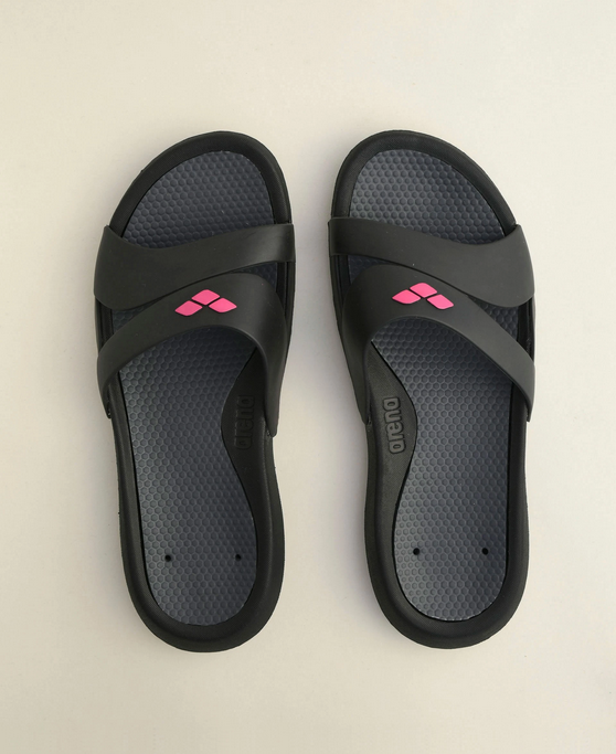 Arena Ciabatta Nina Donna Nero Grigio Fucsia Piscina - 003787 102