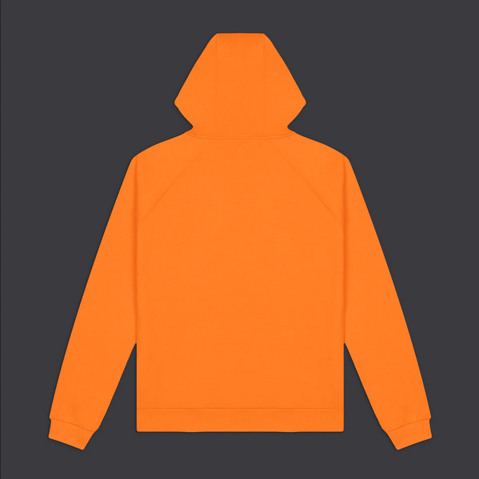 Dolly Noire Felpa con cappuccio Logo Hoddie SW186-SA-06 orange