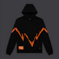 Dolly Noire felpa con cappuccio Bench Milano Outline Oversize Hoodie SW154-SN-01 black