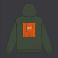 Dolly Noire Felpa con cappuccio Milano Hoodie SW174-SA-02 green