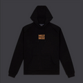 Dolly Noire Felpa da uomo con cappuccio Letter Block Hoodie SW190-SA-01 Black