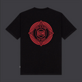 Dolly Noire t-shirt da uomo manica corta Corp Academia Tee ts382-ta-01 nero