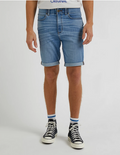 Lee bermuda da uomo in Jeans 5 tasche MVP Light L76ZJUA92 denim