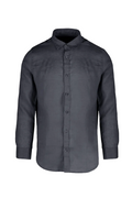 Censured camicia da uomo manica lunga in lino SM6437TLICA 20 blu