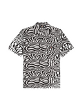 Dickies Camicia da uomo manica corta Clackamas DK0A4Y7JF311 cloud zebra