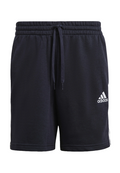 Adidas Pantaloncino Essentials French Terry 3 Strisce Uomo Blu Notte - IC9436