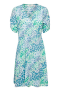 b.young Vestito con scollo a V da donna Bymmjoella Wrap Dress 20811399 201691 blue bell mix