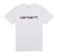Carhartt T-shirt manica corta da uomo S/S Script I031047 00A bianco