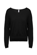 Bomboogie Maglia da donna con scollo a V MW7873T TVE 90 black