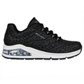 Skechers Uno 2 In Kat Neato 155642-BLK Lifestyle Sneakers Donna Nera