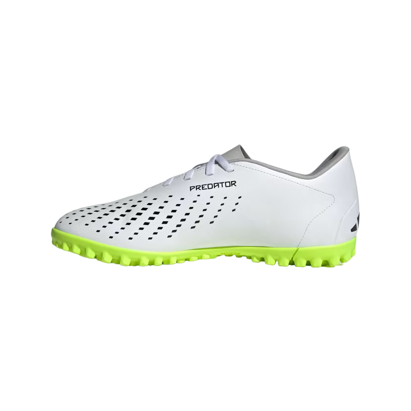 Adidas scarpa da calcetto per erba sintetica da uomo Predator Accuracy.4 TF GY9995 bianco-nero