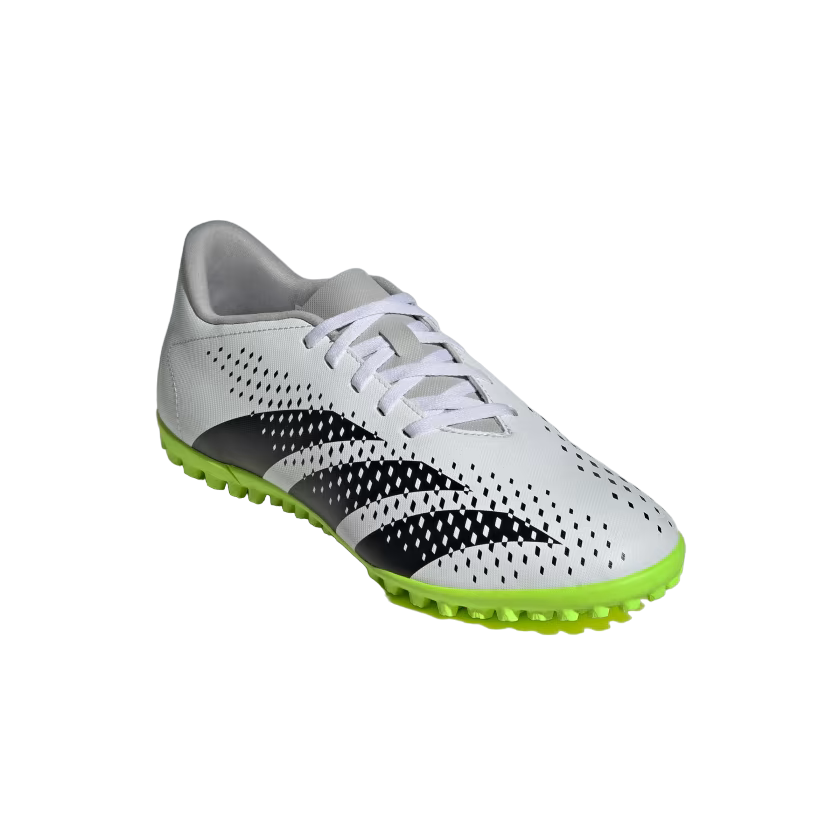 Adidas scarpa da calcetto per erba sintetica da ragazzi Predato Accuracy.4 TF IE9444 bianco-nero