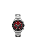 Seiko Prospex Speedtimer Solar Chronograph – Movimento Quarzo Solare, Rosso e Nero, 41,4mm – Cod. SSC927P1
