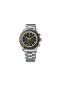 Seiko Prospex Speedtimer Solar Chronograph – Movimento Quarzo Solare, Nero e Oro, 41,4mm – Cod. SSC941P1