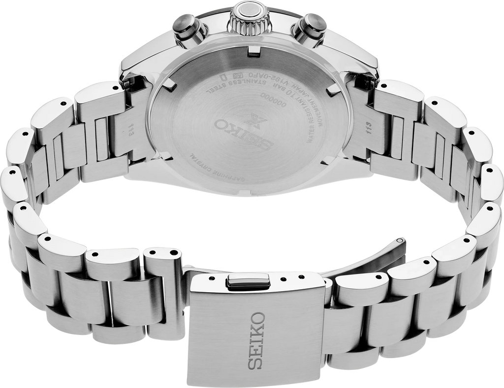 Seiko SSC813P1 – Cronografo Solare – Quadrante Bianco “Panda” – Cassa rotonda 39 mm – Codice SSC813P1