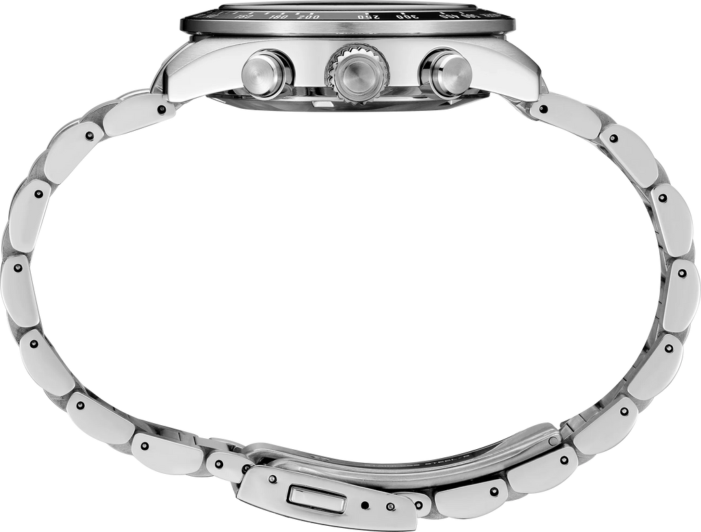 Seiko SSC911 Cronografo Solare Uomo Acciaio Quadrante Argento 41,4mm