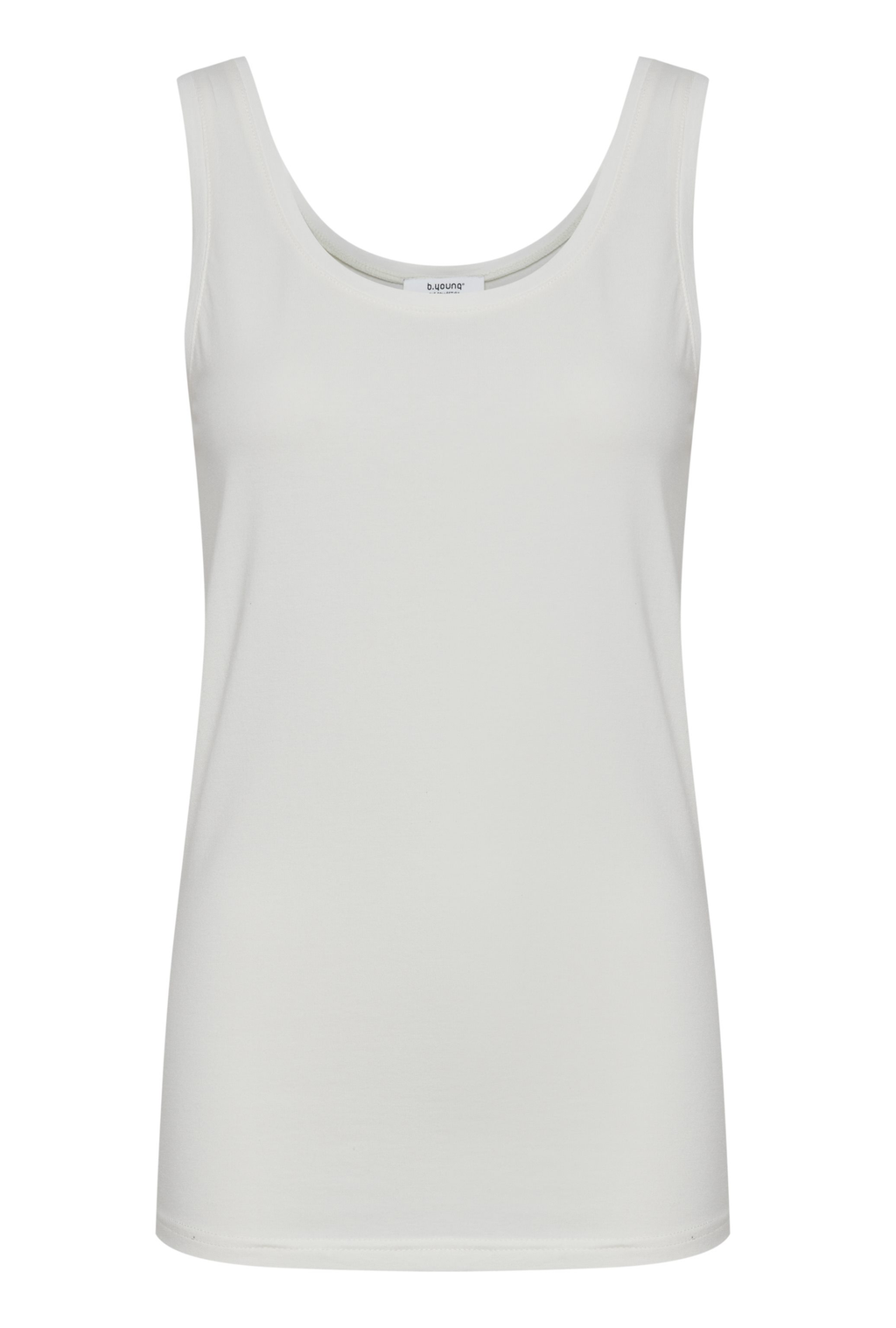 b.young Canotta da donna Top in maglia Iane sin 802894 80115 off white