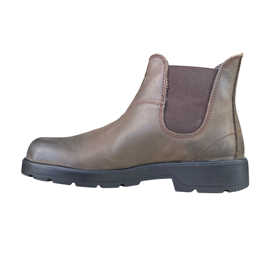 Shooters Stivaletto Anfibio Uomo Elastico S1207-06 Caffè Espresso Pelle Crazy Horse