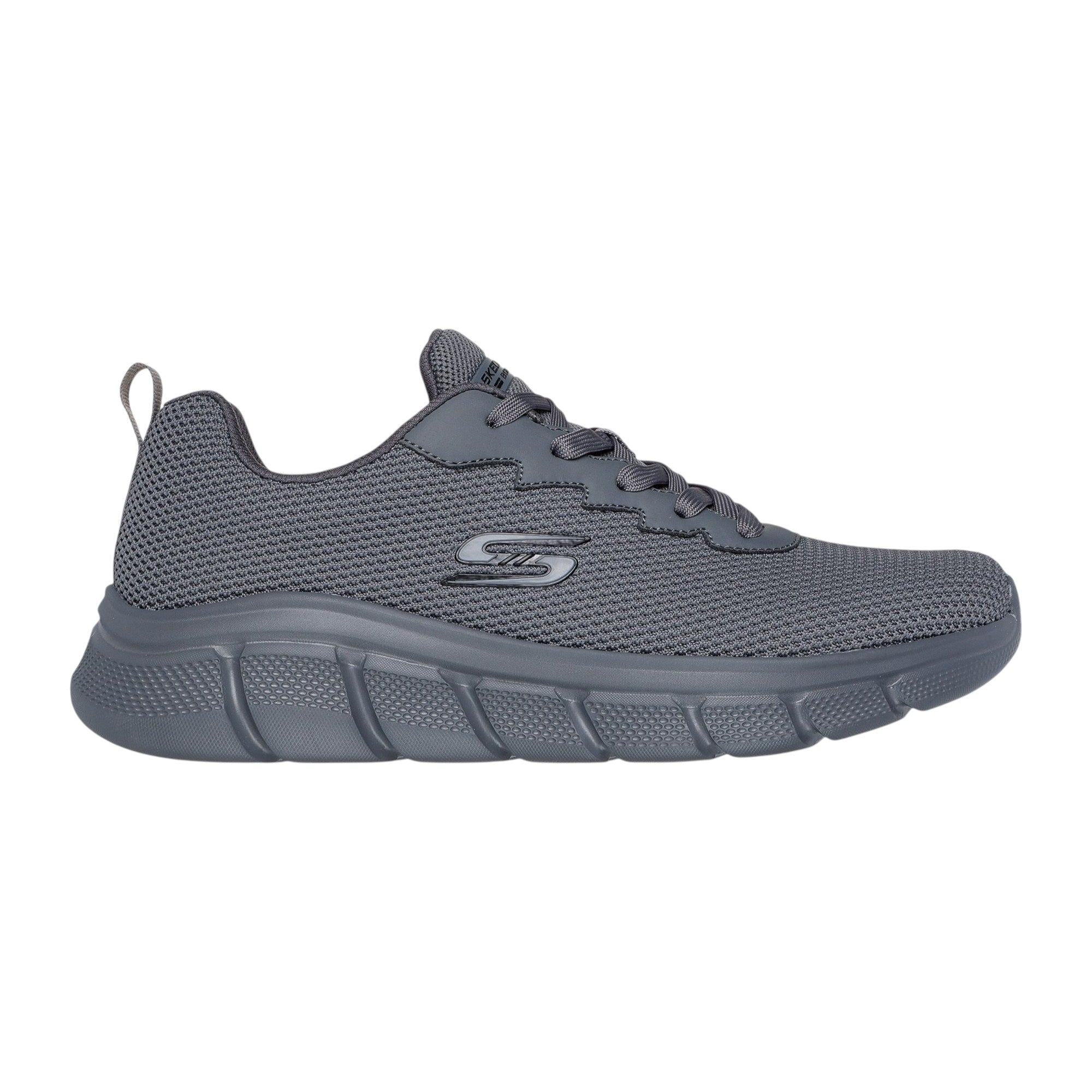 Skechers BOBS B Flex Chill Edge 118106/DKGY - Sneakers Uomo Casual Grigio