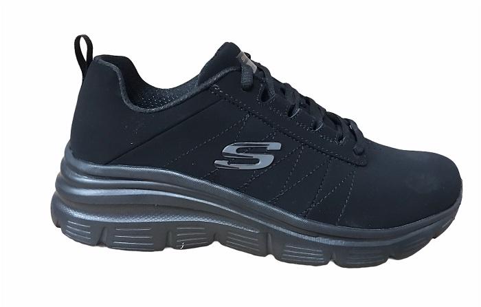 Skechers Fashion Fit True Feels 88888366/BBK Nero Donna