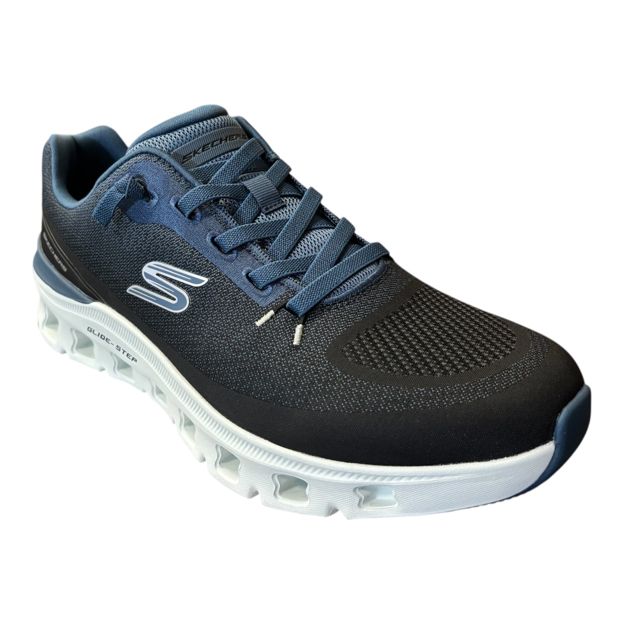Skechers Glide-Step PRO Waverra 233132-BKBL Nero Blu Uomo