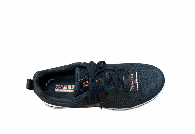 Skechers Go Walk 5 Squall 216011/BKOR - Scarpe Walking Uomo Memory Foam