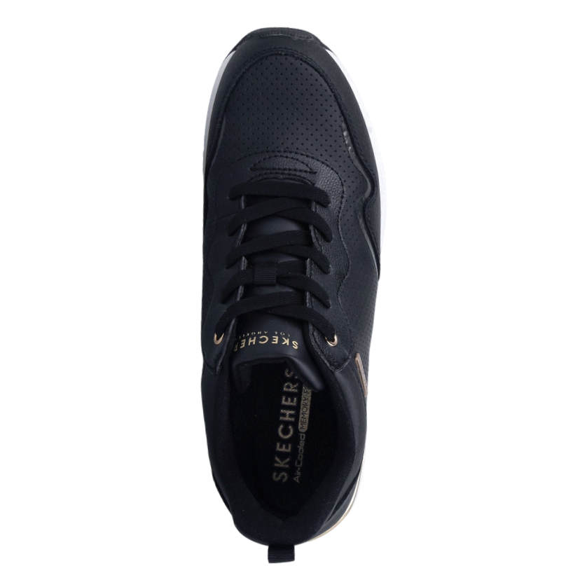 Skechers Million Air Hotter Air | Sneakers Donna Nero Comfort 155399