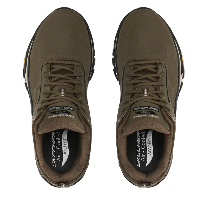 Skechers Scarpa Trekking Escape Plan 2.0 51591-BBK Nero Uomo