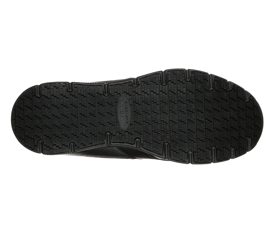 Skechers Scarpa Lavoro Nampa SR 77156EC/BLK Nero: Comfort e Sicurezza in un Look Sportivo