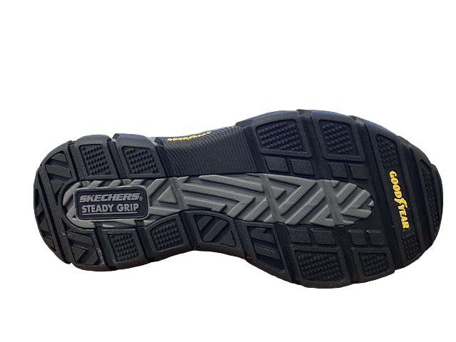 Skechers Respected Esmont Scarponcino Uomo Nero Idrorepellente - 204453-BLK
