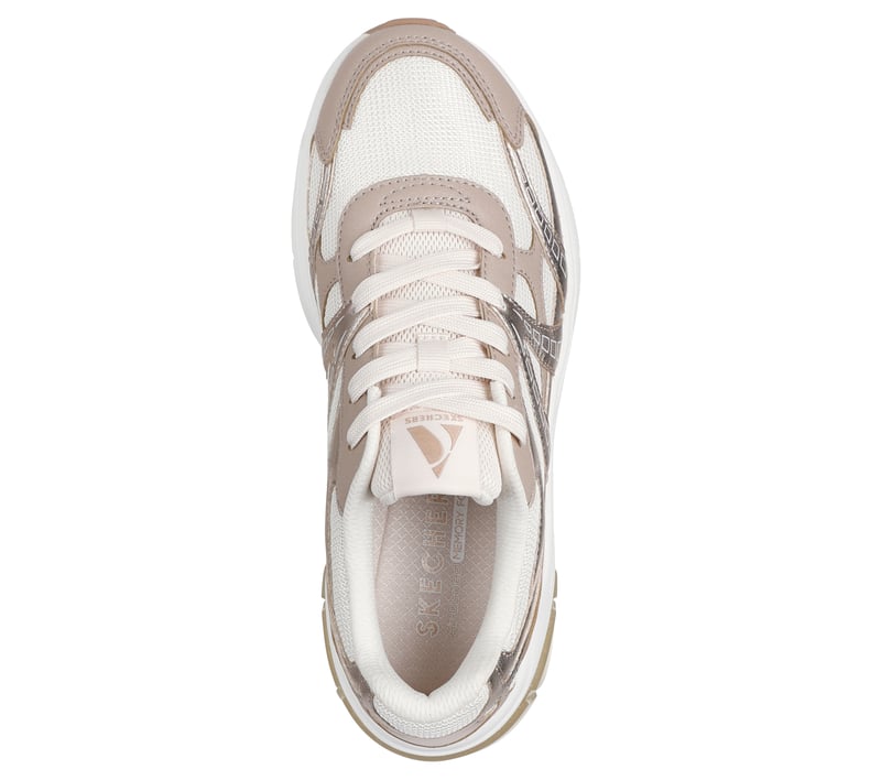 Skechers scarpa sneakers donna Shadow Stellar 90 177357/RSGD rosa-oro