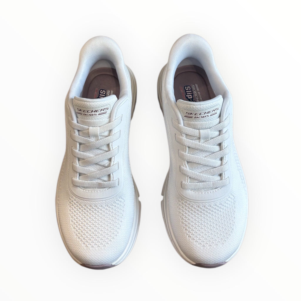 Skechers BOBS Sparrow Flex Too You 117587 W Bianco