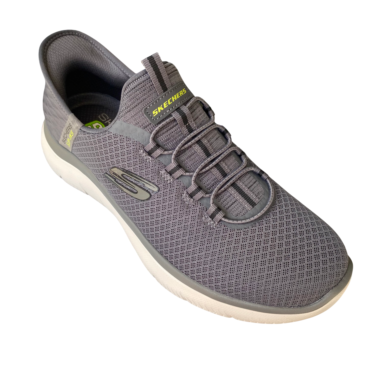 Skechers Slip-ins 232457-CHAR Summits High Range Vegan Uomo Carbone