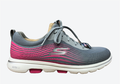 Skechers Go Walk 5 Exotic 124009/GYPK - Scarpe Walking Donna Memory Foam