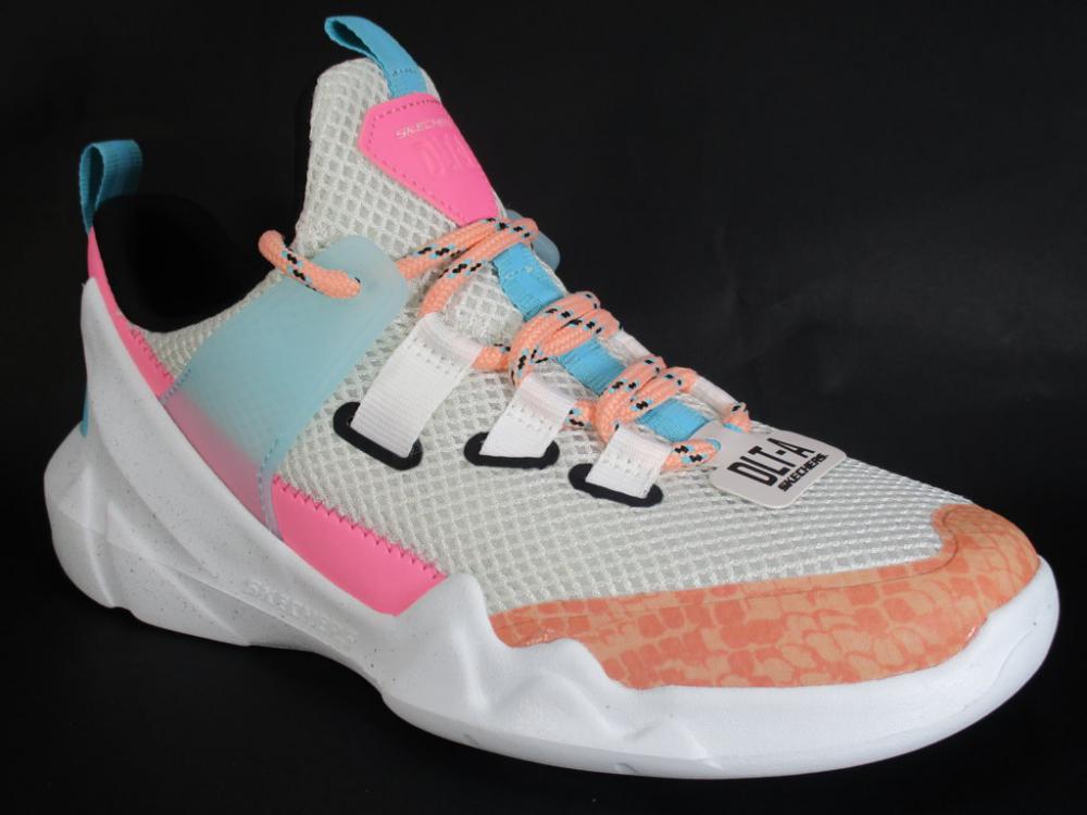 Skechers DLT-a True Summer 12944/WPKB Bianco Rosa Donna