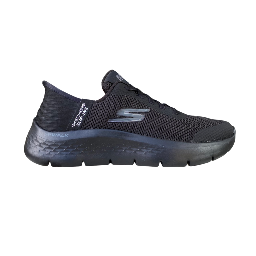 Skechers Slip-ins Go Walk Flex Grand Entry Lifestyle Sneakers Donna Nera - 124836/BBK