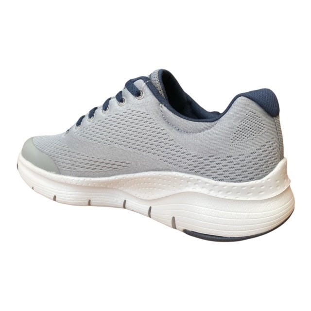 Skechers Arch Fit 232040 - Scarpe Walking Uomo Grigio Blu Supporto Plantare