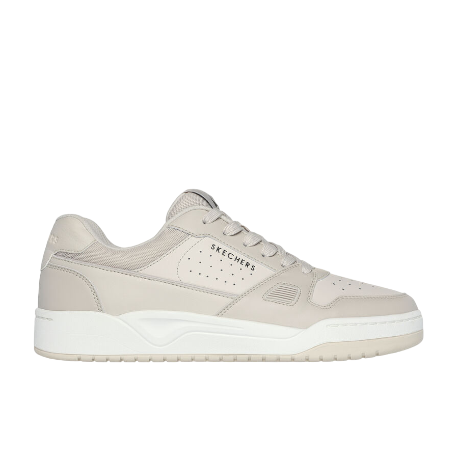Skechers Koopa Court Tiebreak Low Lifestyle Sneakers Uomo Bianco Spento - 183250/OFWT