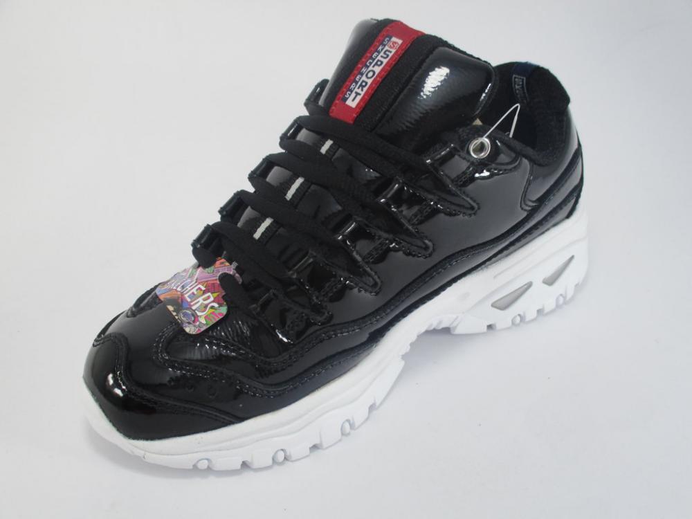 Skechers Energy Thriller Knight 13405/BKW Nero Bianco Donna