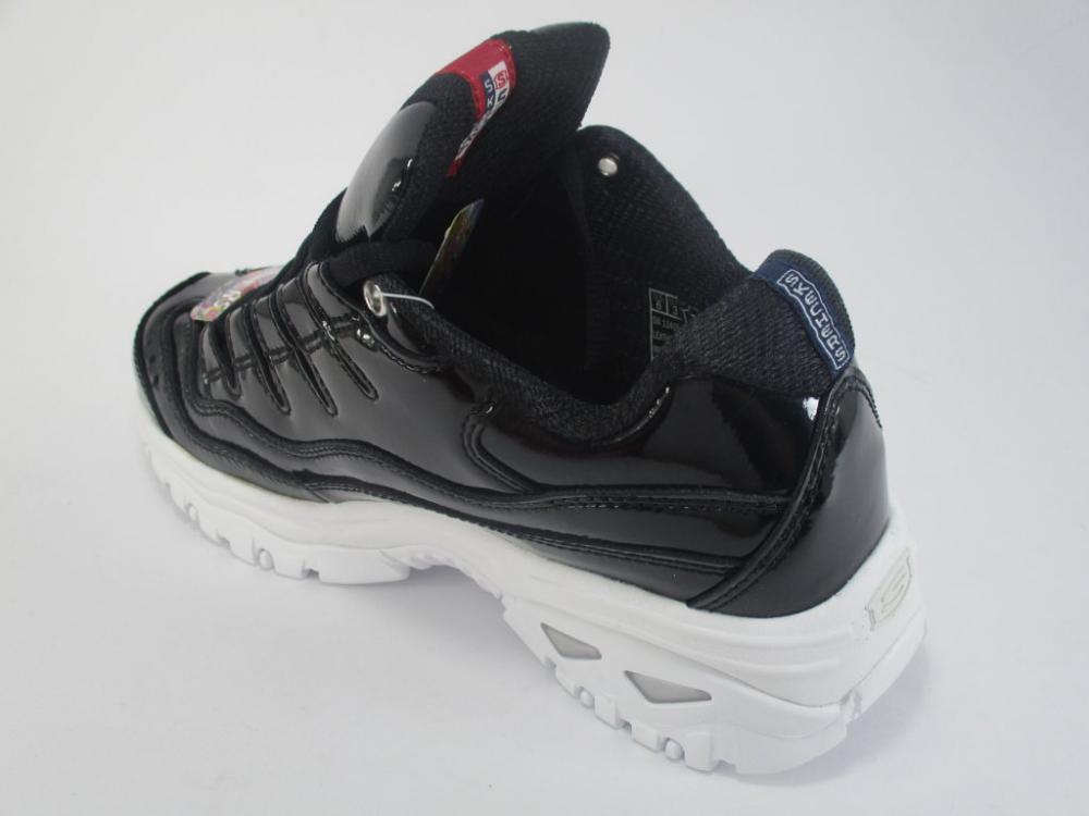 Skechers Energy Thriller Knight 13405/BKW Nero Bianco Donna