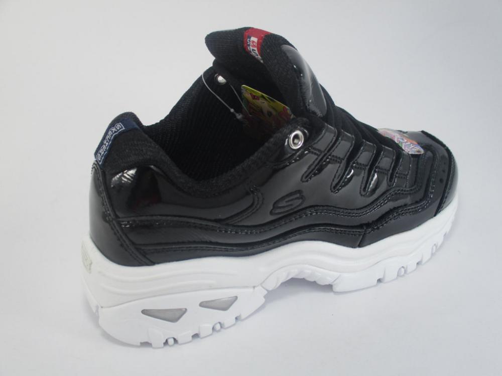 Skechers Energy Thriller Knight 13405/BKW Nero Bianco Donna
