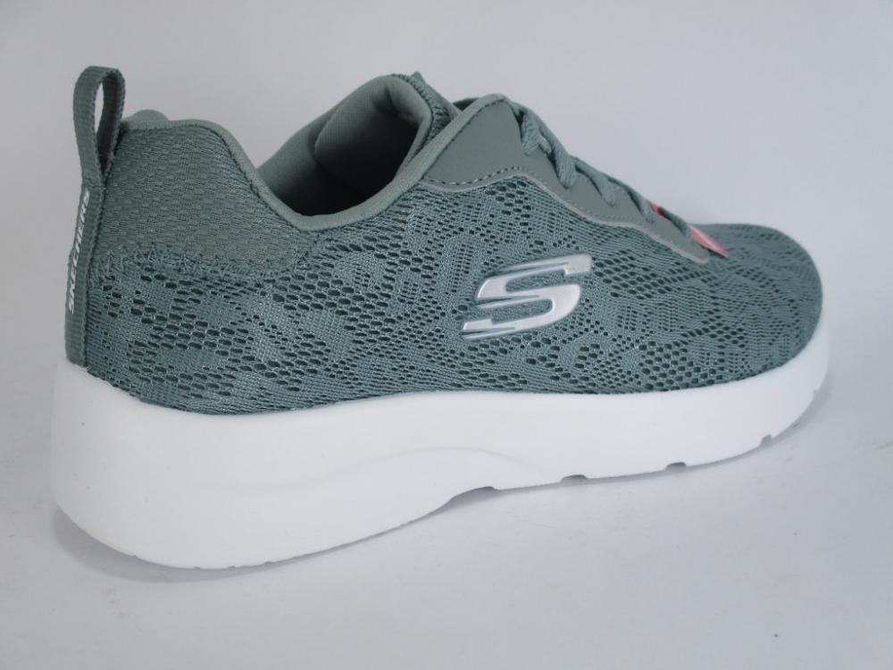 Skechers Dynamight 2.0 Homespun 12963-SAGE Sneakers Donna Grigio - 192283503320