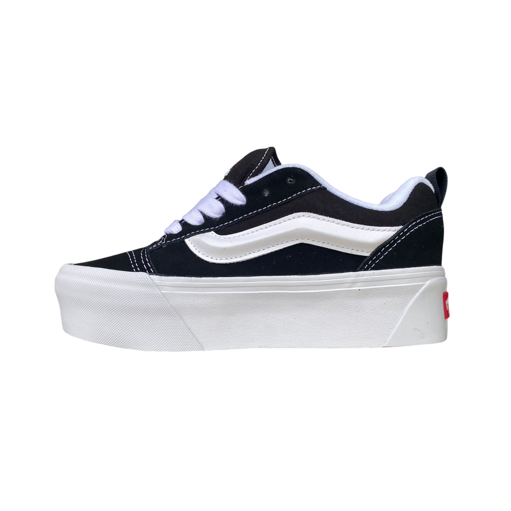 Vans Knu Stack Donna VN000CP66BT1 | Sneakers Zeppa Nero-Bianco