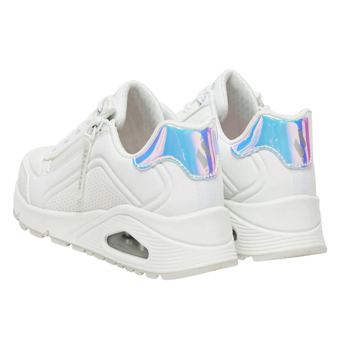 Sneakers junior Skechers UNO Gen1 Zip and Stride (310554L/WHT) Bianco