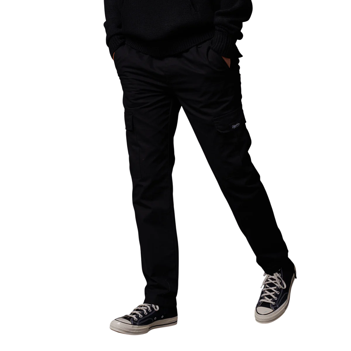 Dolly Noire pantalone in ripstop da uomo Easy Cargo pa206-qu-01 nero