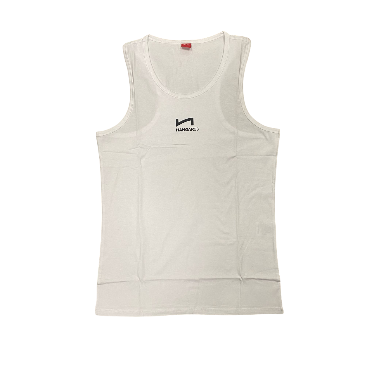 Hangar93 canotta da uomo con logo avanti z222U BCO02 bianco